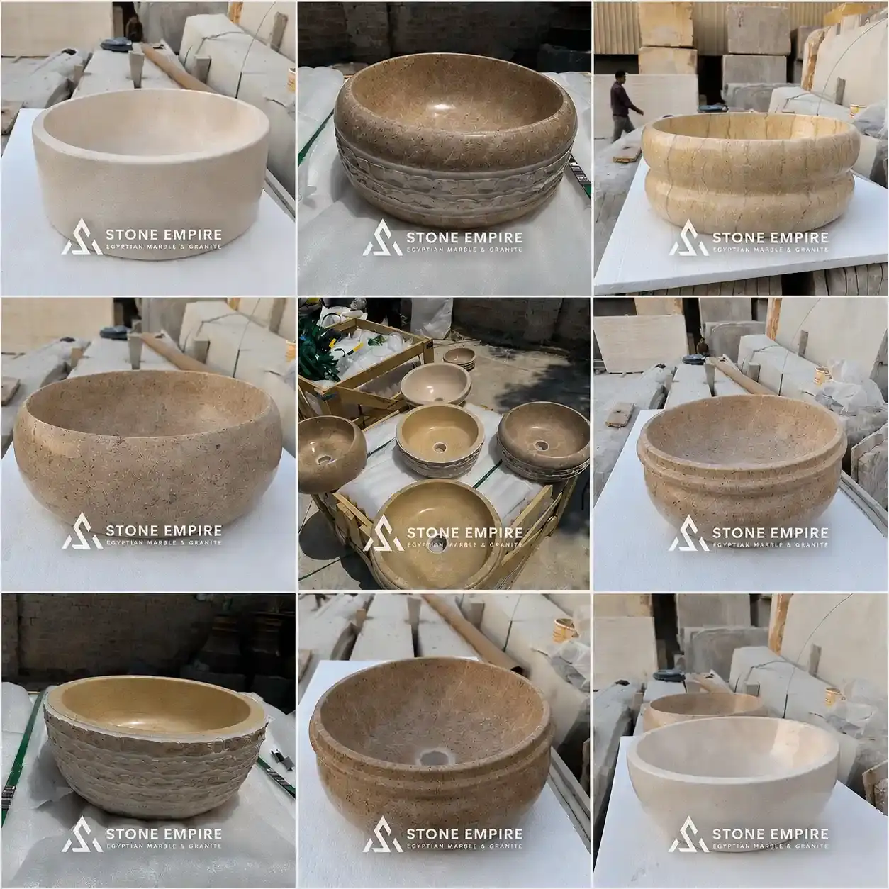 Beauty of Natural Marble Sinks